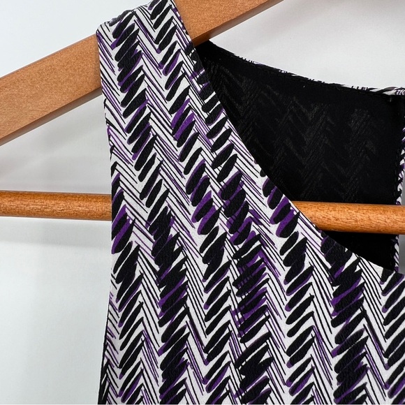 Amour Vert silk dress sleeveless print size small - Picture 7 of 10